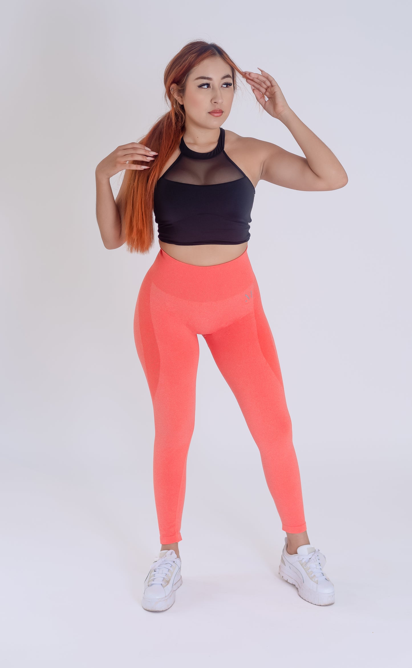 Lift Legging - Neon Orange